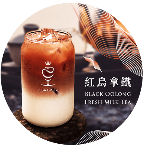 Black Oolong Fresh Milk Tea