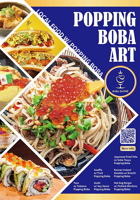 Popping Boba Art