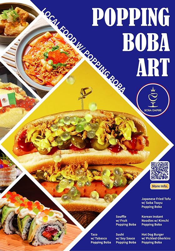Pickle Popping Boba Art